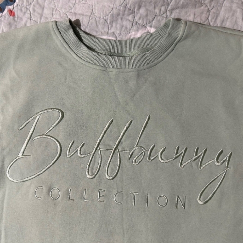 💕BuffBunny Cloud Collection Crop Top Mojave Mint